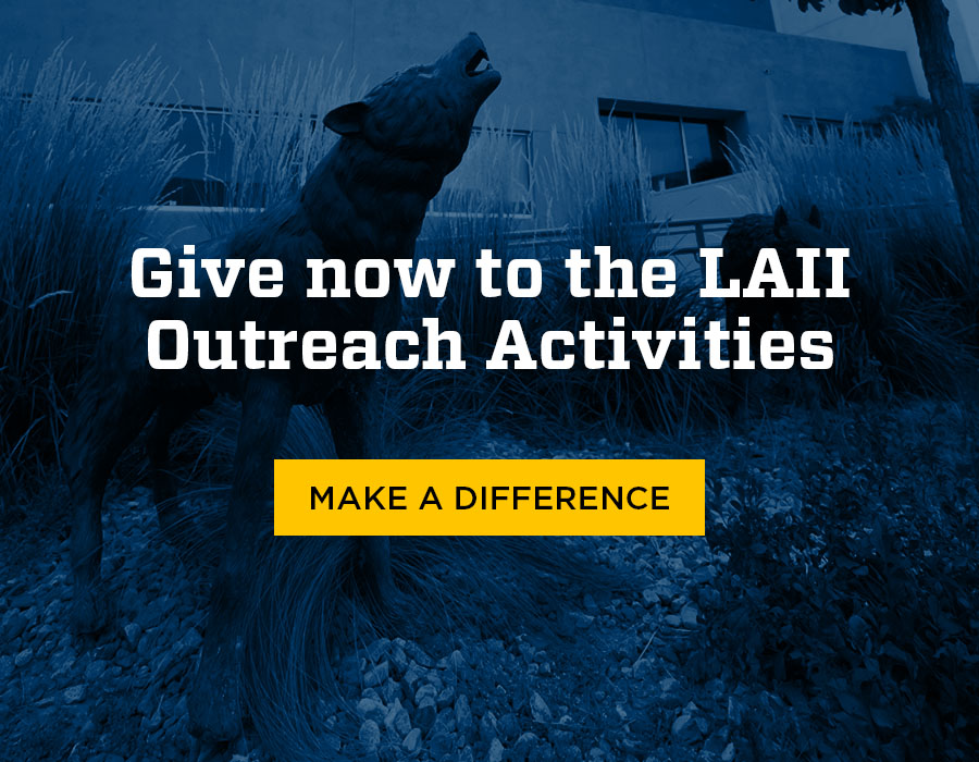 Give now to the LAII Outreach Activities