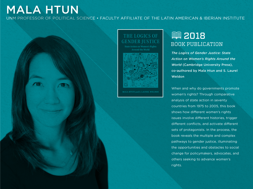 Professor Mala Htun Releases New Book on Gender Violence Professor Mala Htun Releases New Book on Gender Violence