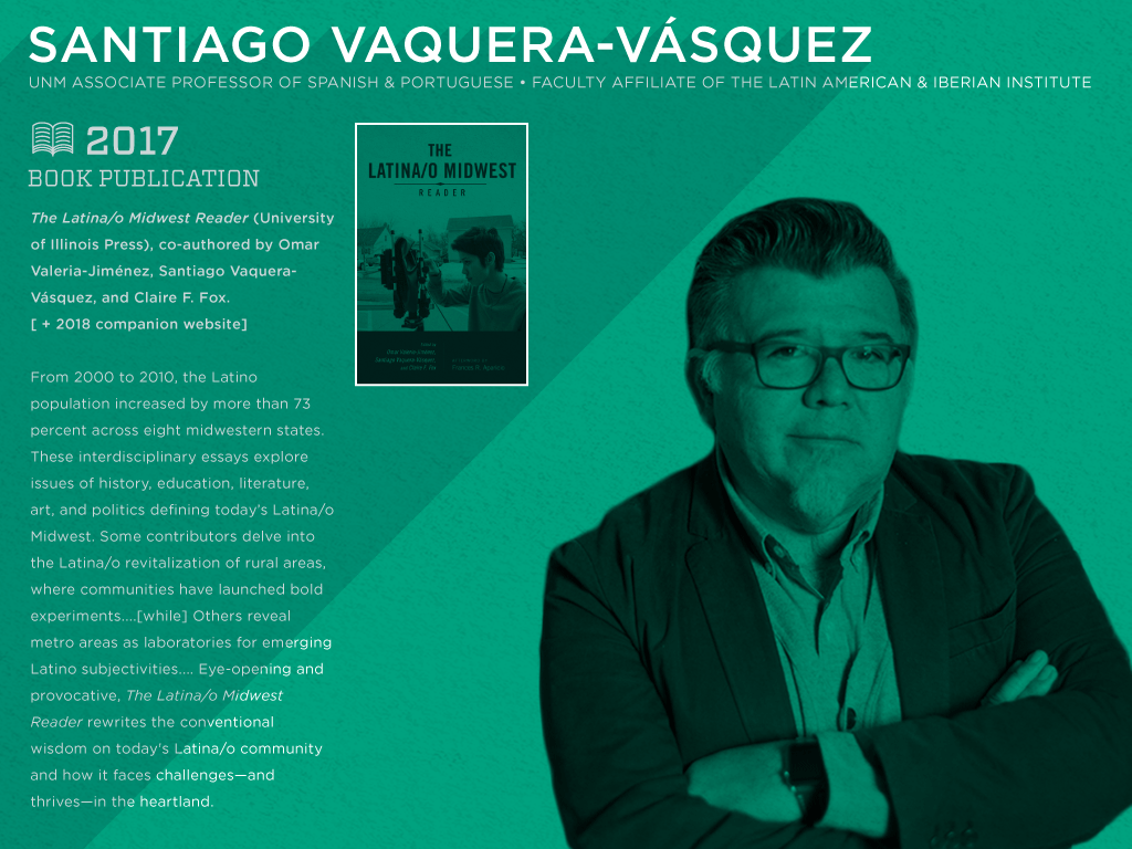 Professor Santiago Vaquera Vasquez Releases Book and Companion Website